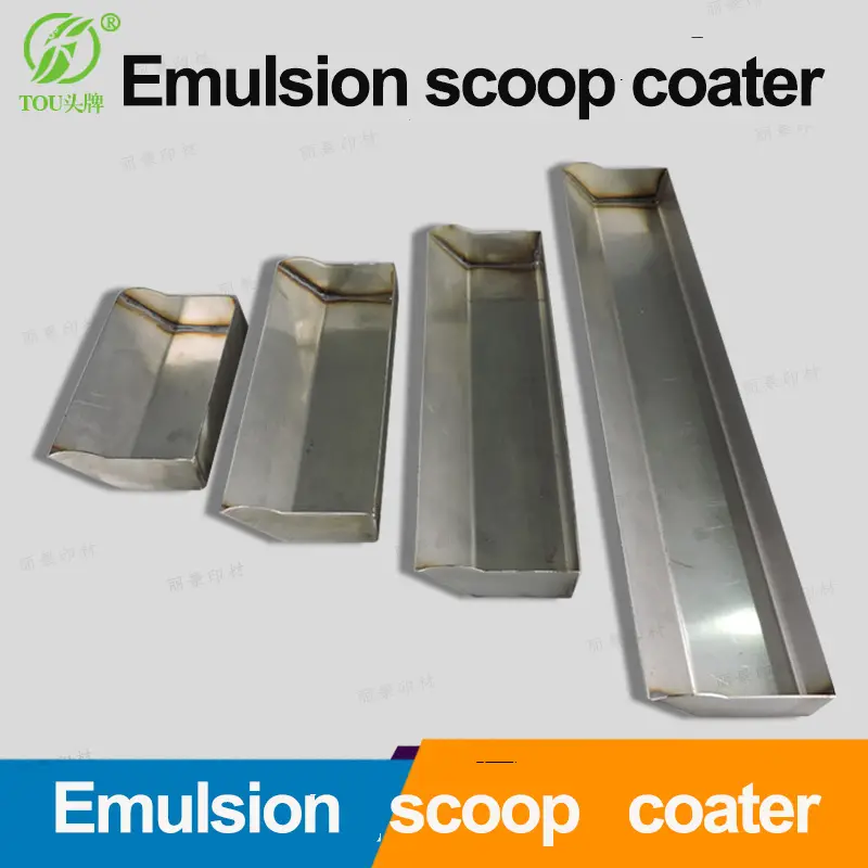Emulsion scoop coater 