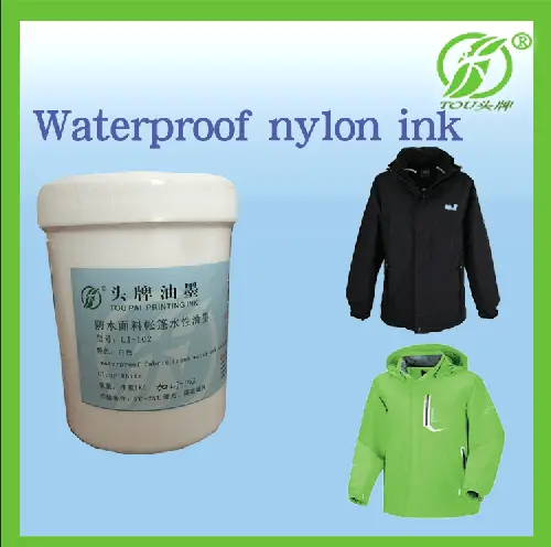 Waterproof nylon ink